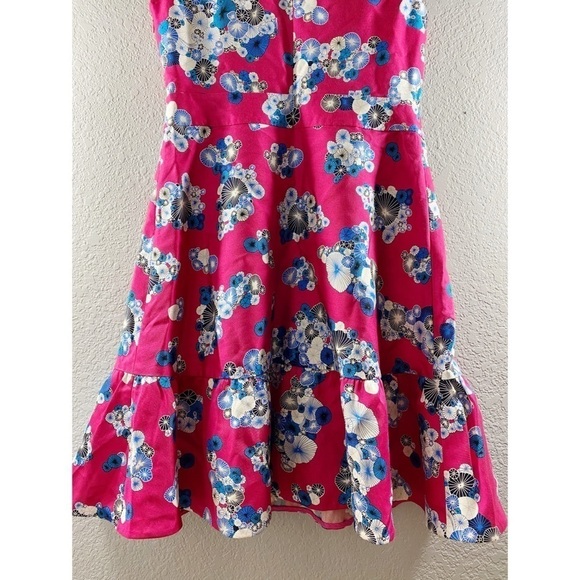 Diane Von Furstenberg Topanga Floral Satin Dress - Picture 16 of 16